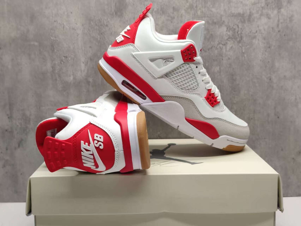 Air Jordan 4 Retro Sneakers – Ruby
