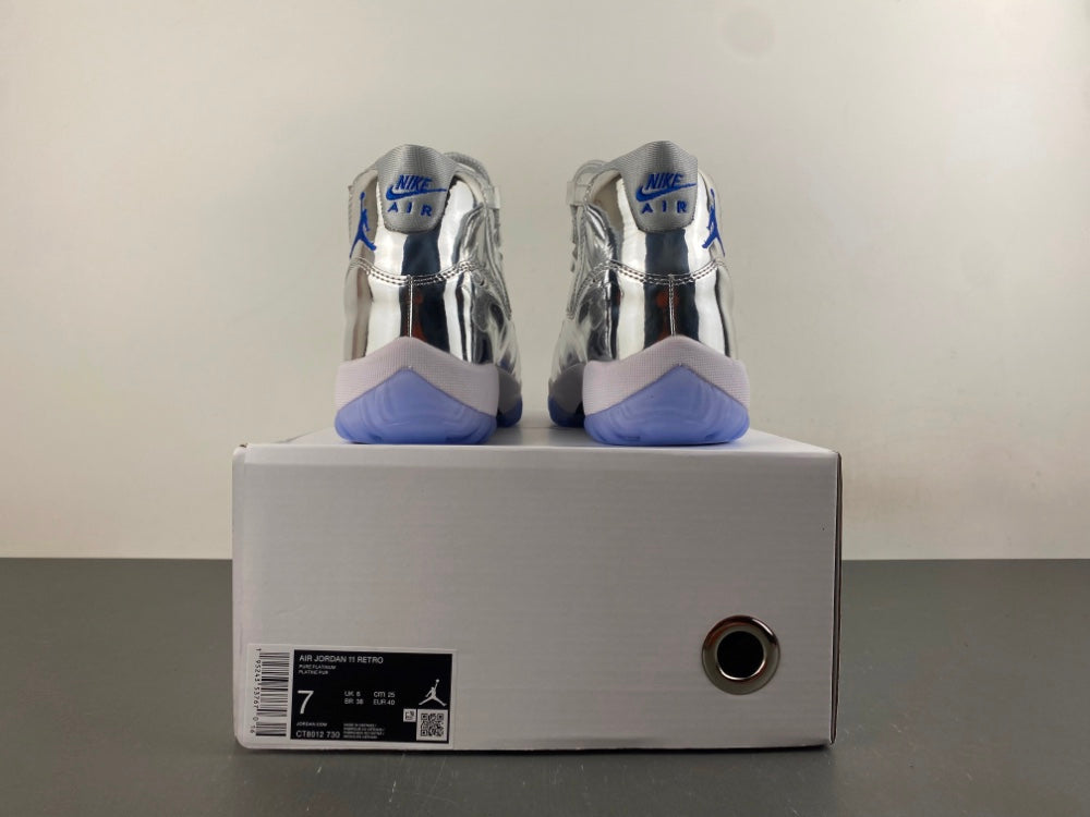 Air Jordan 11 Sneakers – Silver