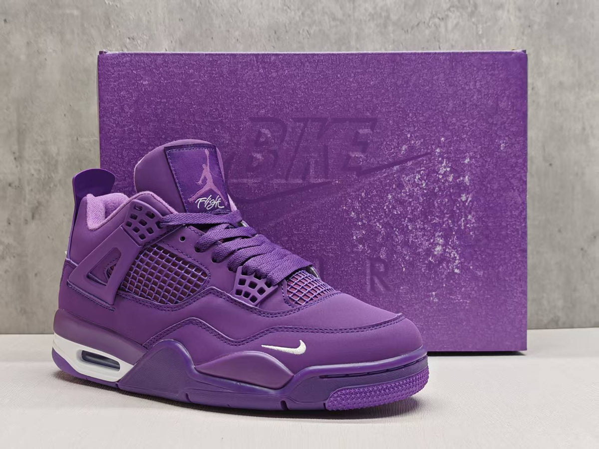 Air Jordan 4 Retro Sneakers – Canyon Purple