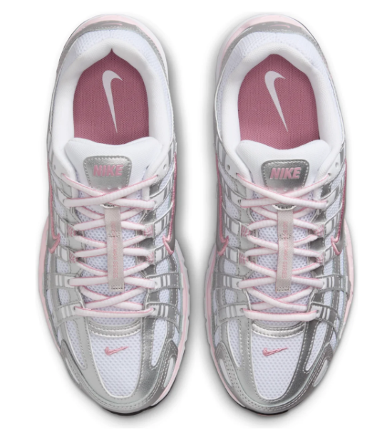 Nike P-6000 Women's Sneakers – White & Elemental Pink