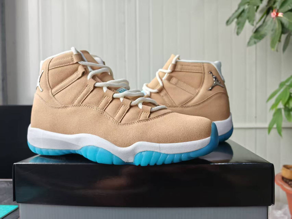 Air Jordan 11 Retro – Canvas & Football Blue (Men & Women)