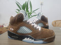 Air Jordan 5 Unisex Sneakers – Dark Brown