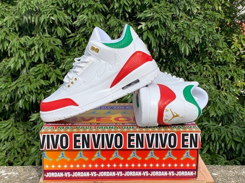 Air Jordan 3 Sneakers – Meico El Vuelo